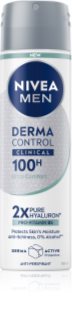 NIVEA MEN Derma Dry Control Izsmidzināms antiperspirants 150 ml