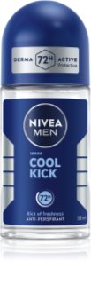 NIVEA Men Cool Kick Antitranspirant Deoroller für Herren 50 ml