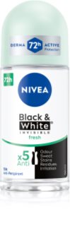 NIVEA Black & White Invisible Fresh antyperspirant przeciw białym i żółtym plamom 50 ml
