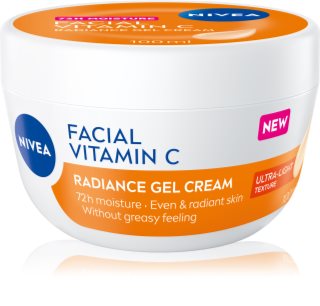 NIVEA Facial Vitamin C Lysende gelécreme 100 ml