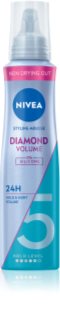 NIVEA Diamond Volume penové tužidlo pre objem a lesk 150 ml
