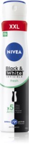 NIVEA Invisible Black & White Fresh Pihustatav antiprespirant naistele