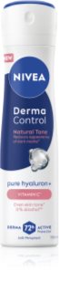 NIVEA Derma Control Natural Tone antiperspirant ve spreji proti tmavým skvrnám 150 ml