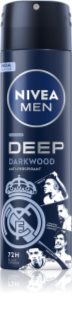 NIVEA MEN Real Madrid antiperspirant ve spreji limitovaná edice 150 ml