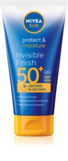 NIVEA SUN Protect & Moisture vlažilni losjon za sončenje s hialuronsko kislino SPF 50+ 150 ml