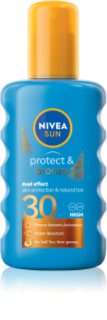 NIVEA SUN Protect & Bronze Intensiv solspray SPF 30 200 ml
