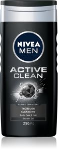 Nivea Men Active Clean gel de ducha para hombre