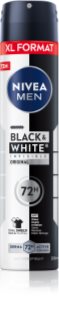 NIVEA MEN Black & White Invisible Original antyperspirant w sprayu dla mężczyzn 200 ml