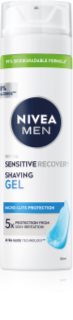 NIVEA MEN Sensitive Recovery Skūšanās želeja vīriešiem 200 ml