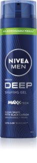 NIVEA MEN Deep gel de rasage pour homme 200 ml