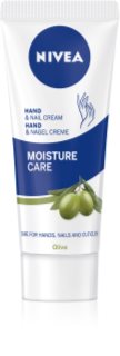 NIVEA Moisture Care Olive krem nawilżający do rąk i paznokci 75 ml