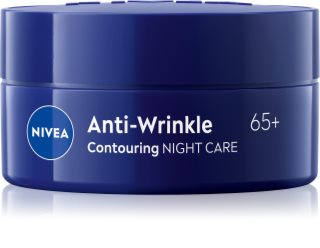 NIVEA Anti-Wrinkle Contouring liftingujący krem na noc modelujący kontur twarzy do wygładzenia konturów 65+ 50 ml