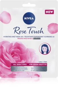 NIVEA Rose Touch masque hydratant en tissu 1 pcs