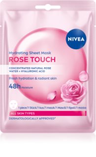 NIVEA Rose Touch Moisturising face sheet mask 1 pc