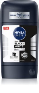 NIVEA MEN Black & White Invisible Original festes Antitranspirant für Herren 50 ml