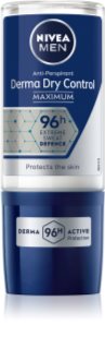 NIVEA MEN Derma Dry Control Roll-On Antiperspirant for men 50 ml