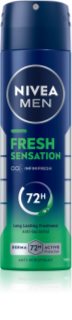 NIVEA MEN Fresh Sensation izzadásgátló spray 72 óra uraknak 150 ml