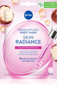 NIVEA Skin Radiance fehérítő gézmaszk 1 db