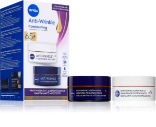 NIVEA Anti-Wrinkle Contouring takarékos kiszerelés a vonalak kisimítására 65+