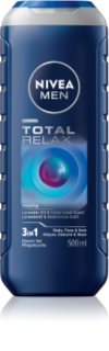NIVEA MEN Total Relax relaxačný sprchový gél 500 ml
