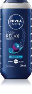 NIVEA MEN Fresh Relax relaksujący żel pod prysznic dla mężczyzn 250 ml