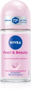 NIVEA Pearl & Beauty anti-transpirant roll-on za ženske 48h 50 ml