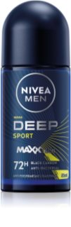 NIVEA MEN Deep Sport Antitranspirant Deoroller für Herren 50 ml