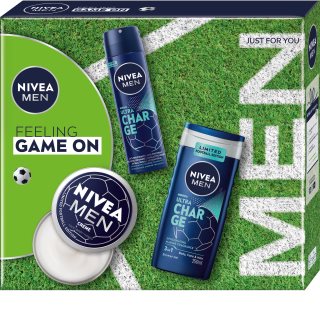 NIVEA MEN Feeling Game On gift set for men