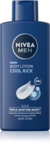 NIVEA MEN Cool Kick nawilżające mleczko do ciała 400 ml