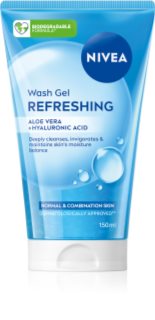 NIVEA Refreshing освежаващ почистващ гел за нормална към смесена кожа 150 мл.