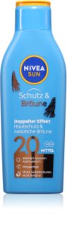NIVEA SUN Protect & Bronze latte abbronzante intenso SPF 20 200 ml