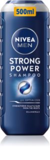 NIVEA MEN Strong Power shampoo for hair growth and strengthening from the roots 500 ml