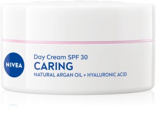 NIVEA Caring odżywczy krem na dzień do skóry suchej SPF 30 50 ml