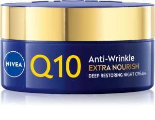 NIVEA Q10 Power výživný nočný krém proti vráskam 50 ml