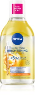 NIVEA Micellar Brightening Attīrošs micelārais ūdens ar izgaismojošu efektu 400 ml