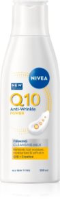 NIVEA Q10 Power tisztító arctej a ráncok ellen 200 ml