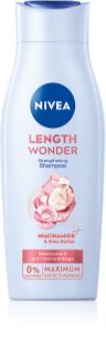 NIVEA Length Wonder stärkendes Shampoo für trockene Haarspitzen 400 ml