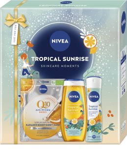 NIVEA Tropical Sunrise Coffret cadeau corps et visage