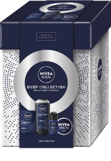 NIVEA MEN Deep Collection Presentförpackning för kropp och ansikte