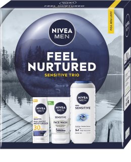 NIVEA MEN Feel Nurtured Coffret cadeau corps et visage