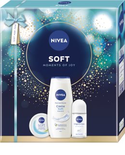 NIVEA Soft Moments of Joy Coffret cadeau pour une peau douce et lisse