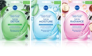 NIVEA Sheet Mask Σετ υφασμάτινων μασκών