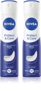NIVEA Protect & Care antiperspirant spray economy pack