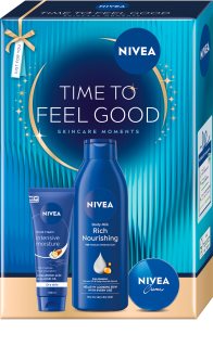 NIVEA Time to Feel Good darčeková sada pre výživu a hydratáciu