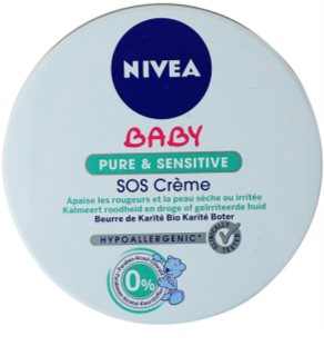 Nivea Baby SOS Pure & Sensitive crema 150 ml