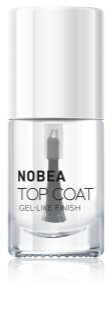 NOBEA Day-to-Day Top Coat vrchní ochranný lak na nehty s leskem 6 ml