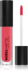 NOBEA Day-to-Day Matte Liquid Lipstick matná tekutá rtěnka odstín Raspberry Red #M06 7 ml