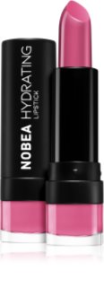 NOBEA Day-to-Day Hydrating Lipstick Mitrinoša lūpu krāsa (tonis) Cherry Punch #L12 4,5 g