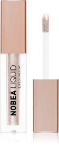 NOBEA Metal Liquid Eyeshadow skystieji akių šešėliai atspalvis Moonstone #E03 4 ml