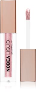 NOBEA Metal Liquid Eyeshadow Šķidrās acu ēnas (tonis) Rosegold #E02 4 ml